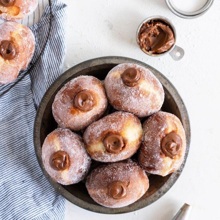 Brunch Break Nutella Doughnut